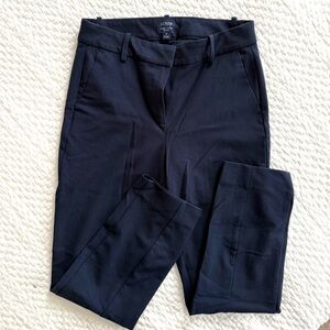 J. Crew Navy Ruby Crop Dress Pants